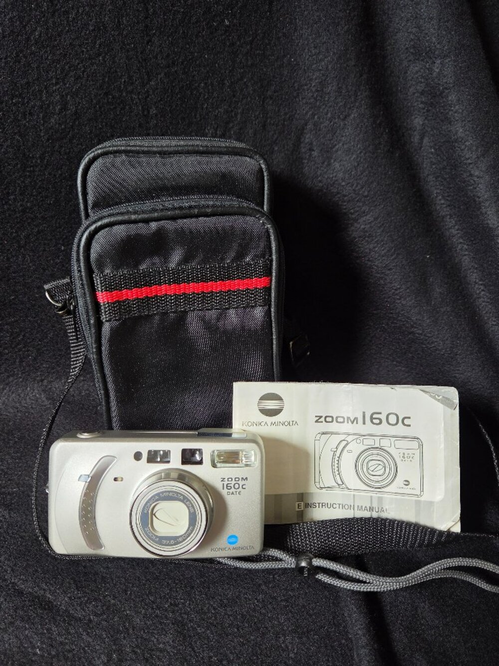 Konica Minolta Zoom 160c 35mm Point and Shoot Film Camera